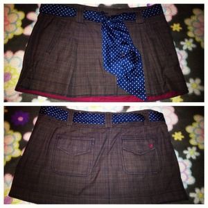 ✂American Eagle Plaid Skirt