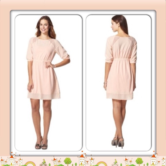 💢SOLD💢 🍑cute spring color 3/4 slevees dress👌 - Picture 2 of 4