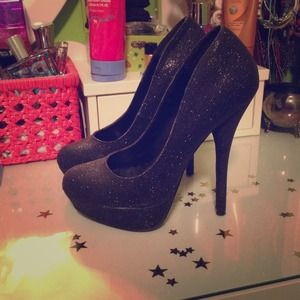Glitter Pumps