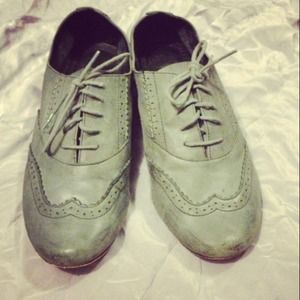 Dove Grey Oxfords