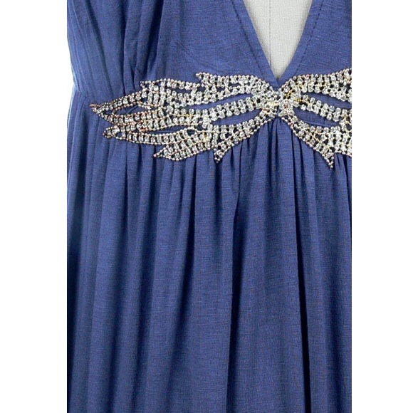 Twist strap with wing jewelry dress - Picture 4 of 4