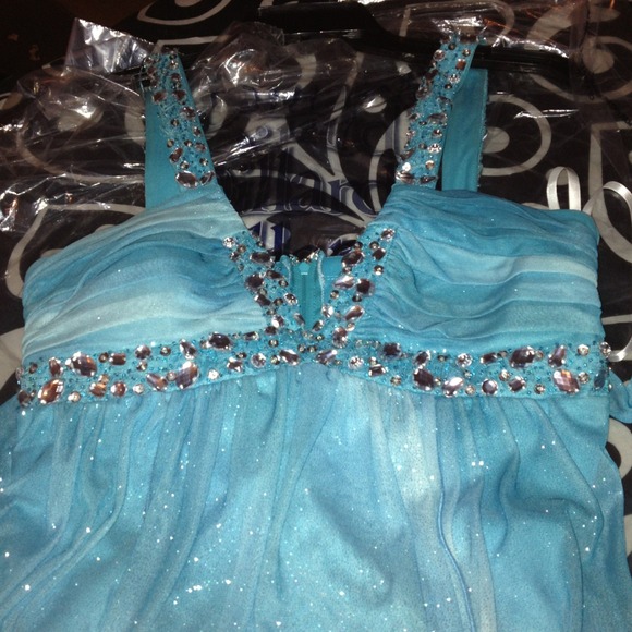 Size 7 Jodi kristopher long dress