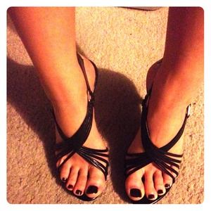 Black heels