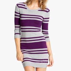 French Connection stripe sweater dress