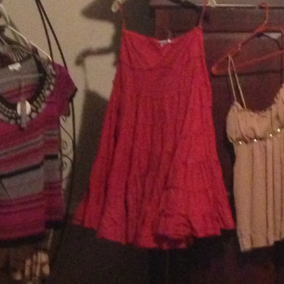 Fushia skirt