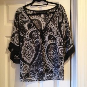 SOLD in bundle - Sheer top