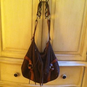 Lucky brand suede bag