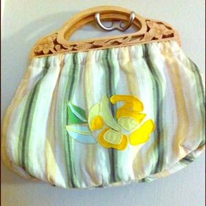 Floral handbag