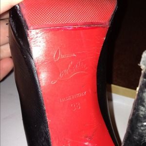 *Reduced* Authentic christian louboutins size 38.