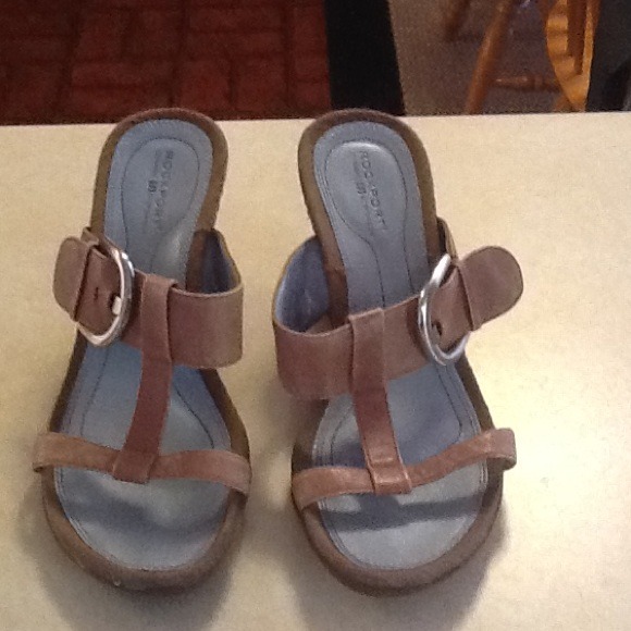 Rock port wedge sandals