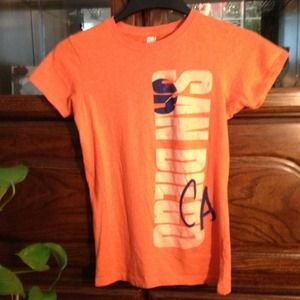San Diego orange juniors T-shirt small