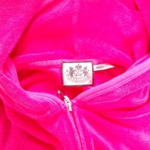Juicy Couture set of pants and hoodie.