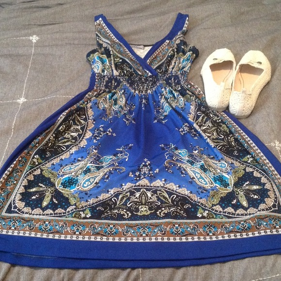 🚫Sold in bundle🚫💕Blue sundress