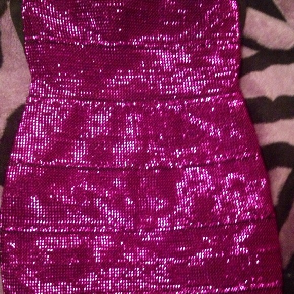 Purple Sparkely Dress Size Medium