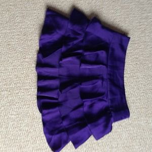 Armani Exchange tiered mini skirt