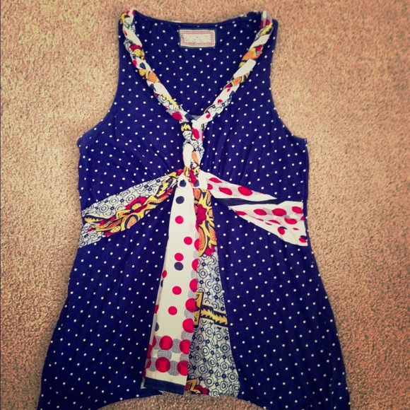 Anthropologie Tops - Anthropologie Colorful Tank