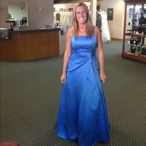 Formal Blue Gown