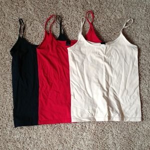 Bundle for Blossy 3 camisoles and red anthro skirt