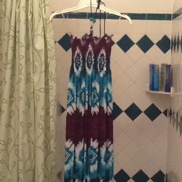 Strapless Maxie dress