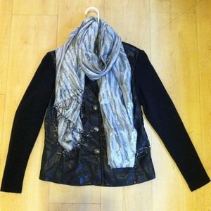 Black shell jacket