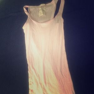 Hollister pink stretch tank top