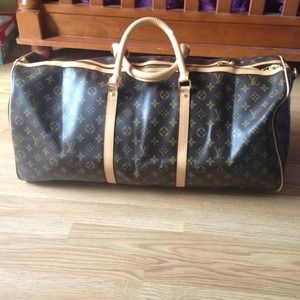 LV monogram weekend bag