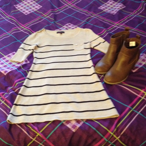 Stripe Sweater Tunic