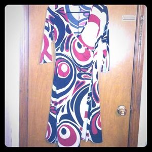 **Reserved** Chic wrap dress