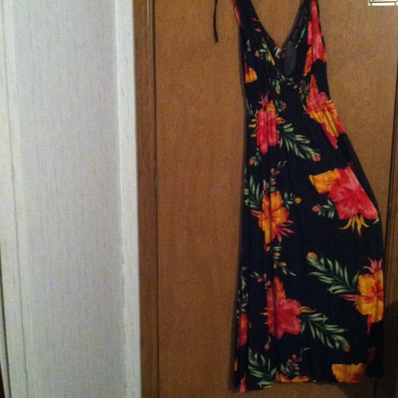 Reserved...Hawaiian style maxi dress