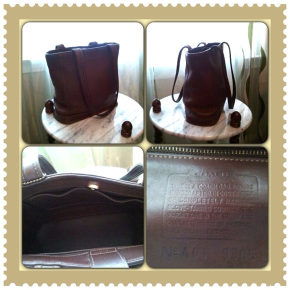 🎉 SALE🎉 Authentic Leather Coach Bag - Picture 2 of 7