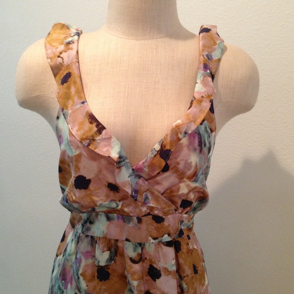 *SOLD* Theory Silk Dress - Picture 2 of 4