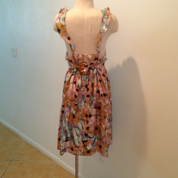 *SOLD* Theory Silk Dress - Picture 3 of 4