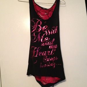 Sexy be mine papaya shirt