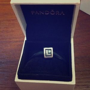 Authentic "Alpha L" Pandora Charm