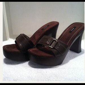 Brown slip ons...Super cute!