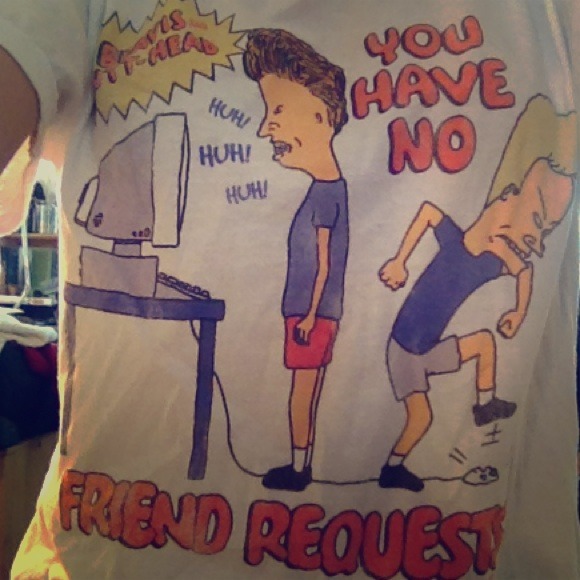 💢SOLD! Beavis and Butthead graphic tshirt