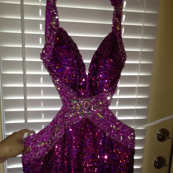 Prom Sequin Dress - Picture 2 of 4