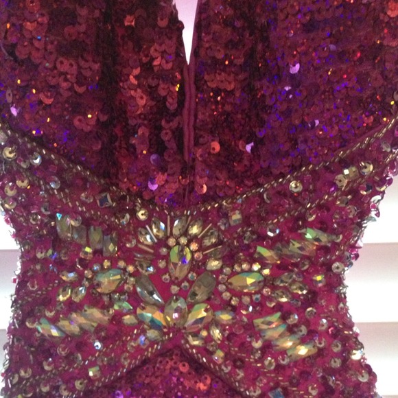 Prom Sequin Dress - Picture 4 of 4