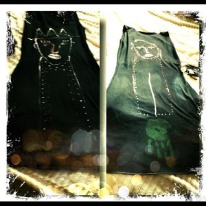 CLOSING SALE Iman B Hand-Painted Coutoure