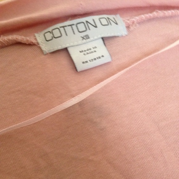 Spring pink loose cardigan - Picture 3 of 3