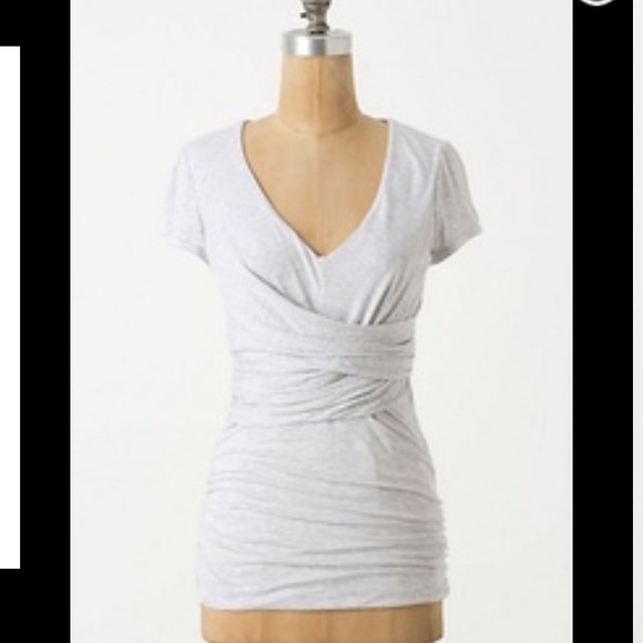 Anthropologie Bordeaux Tee