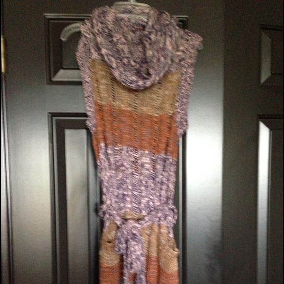 😊REDUCED! Gorgeous cowl neck sweater dress. $50