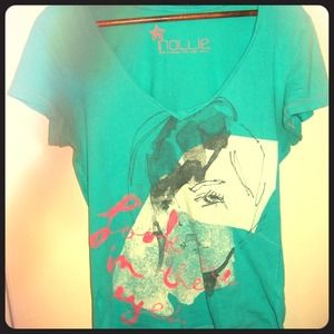 "Look me in the eyes" Printed Top