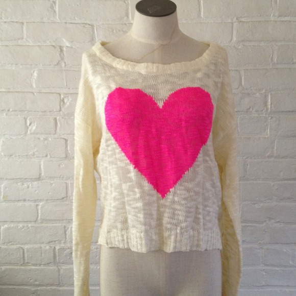 Heart sweater