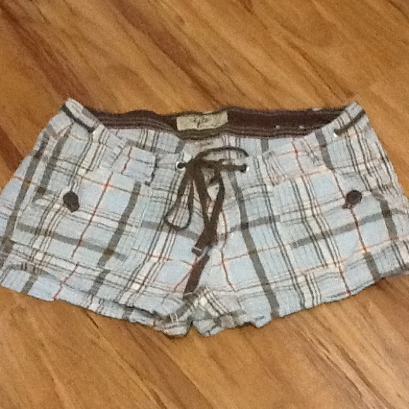 Flannel shorts