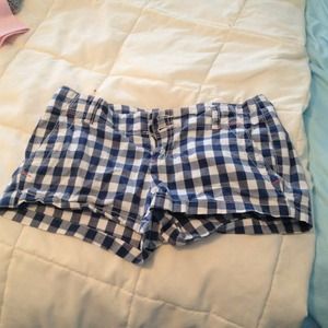 Plaid shorts