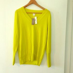 Jcrew cashmere vneck