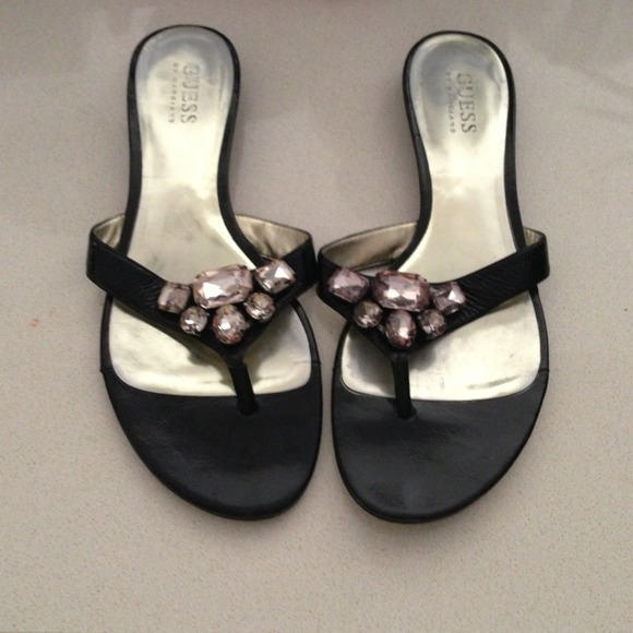 Black Guess sandals