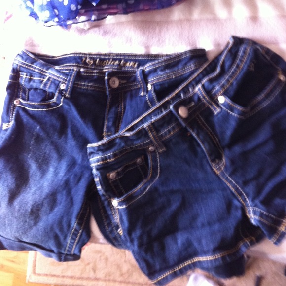 Bundle of 2 pair of denim shorts