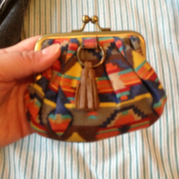 🌹 FREE GIFT SENT 🌹 Tribal Print Coin Purse - Picture 4 of 4
